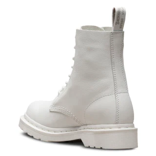 1460 Pascal Virginia Mono Optical White Boot - Image 6