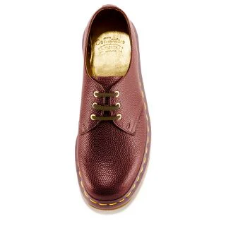 1461 Cherry Red Pebble Made In England Oxford - Image 7