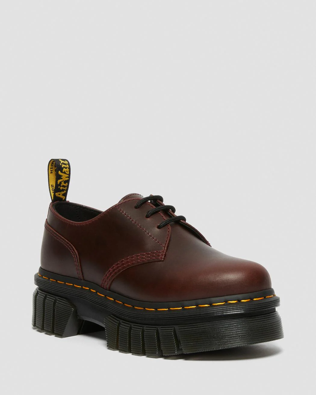 Audrick 3 Eye Charro Brando Leather Platform Combat Shoe - Image 3