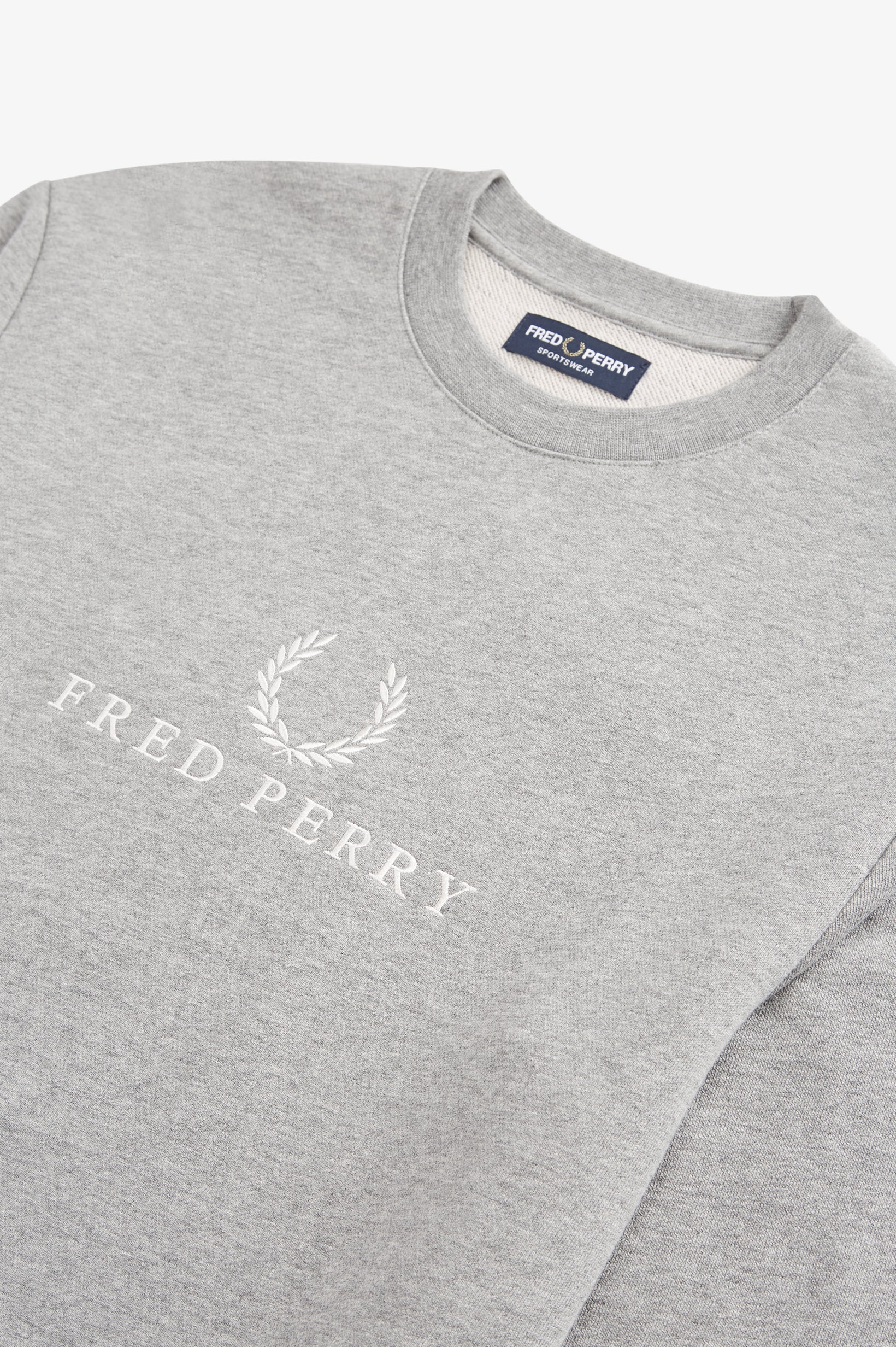 Embroidered Sweatshirt (grey) - Image 3