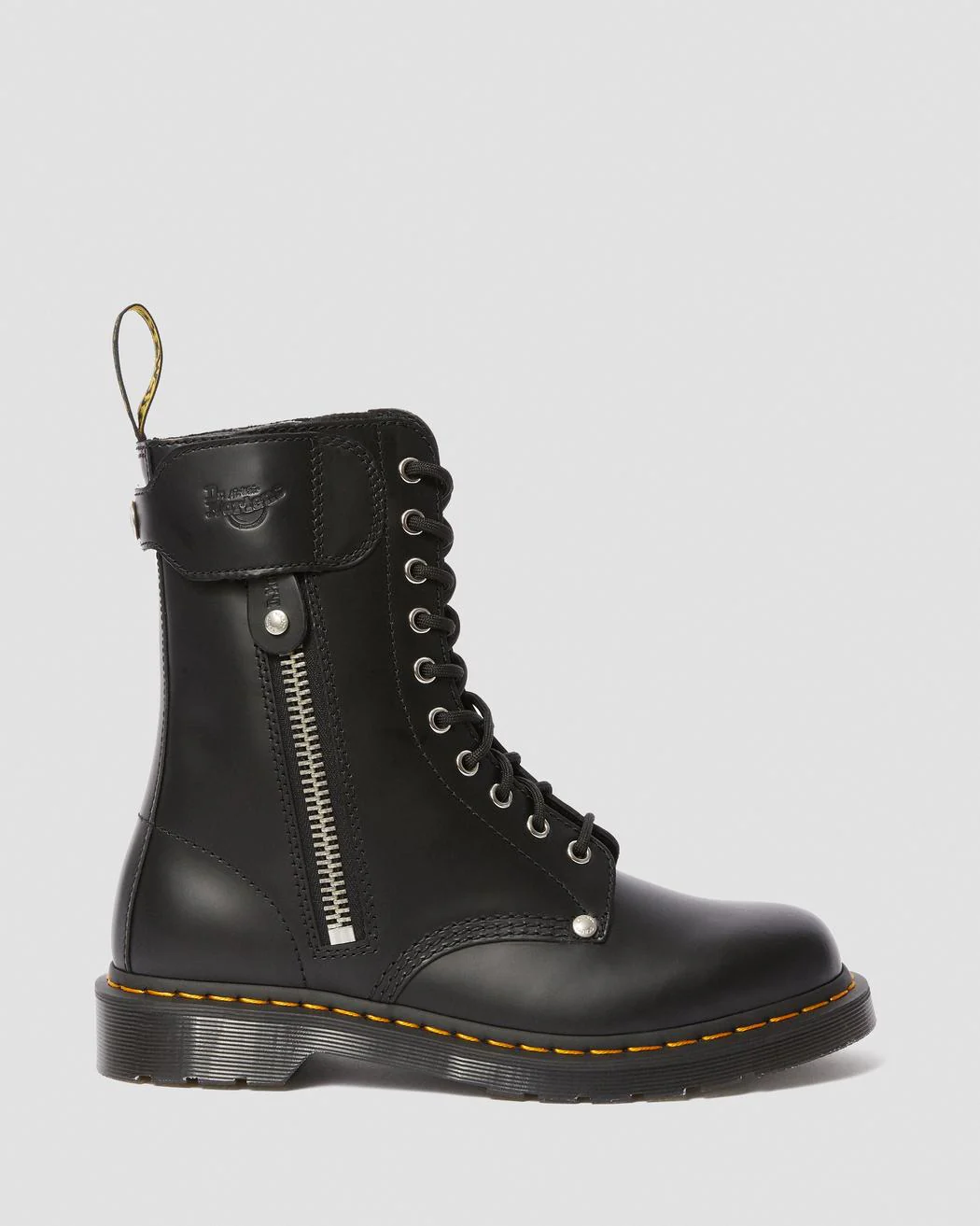 1490 SCHOTT BLACK SMOOTH BOOT - Image 5