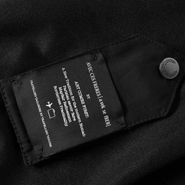 Tipped Track Jacket Fred Perry  x Art Comes First - Image 3